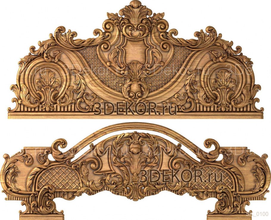 Деревянная мебель с резьбой