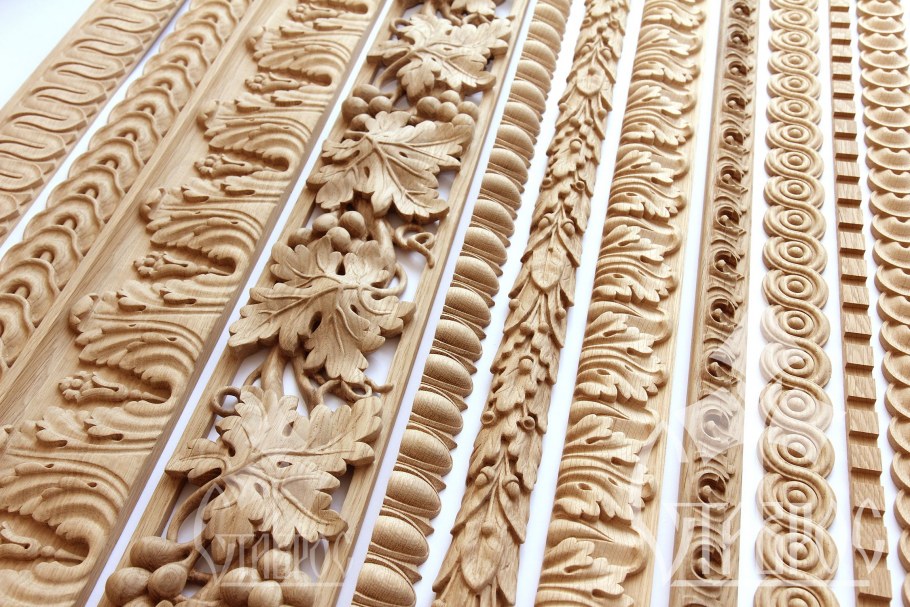 Резной деревянный погонаж Ставрос