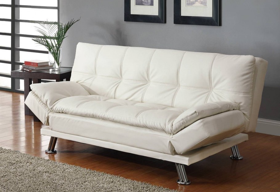 Кожаный диван клик кляк