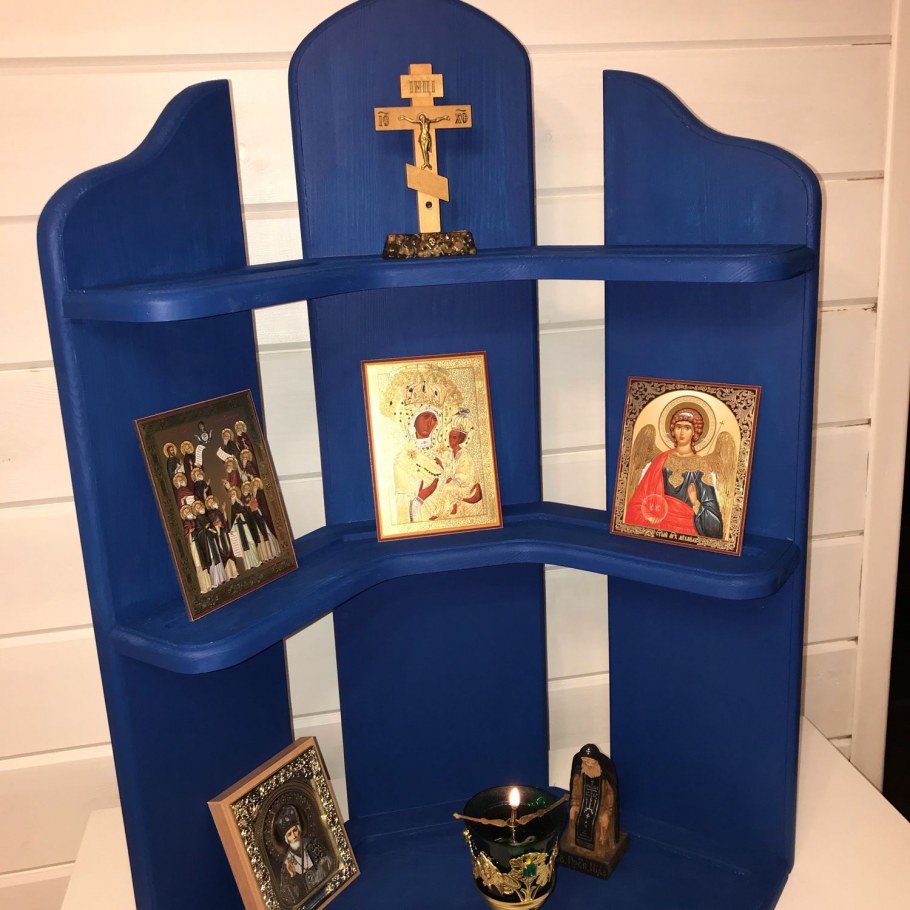 Иконостас домашний белый