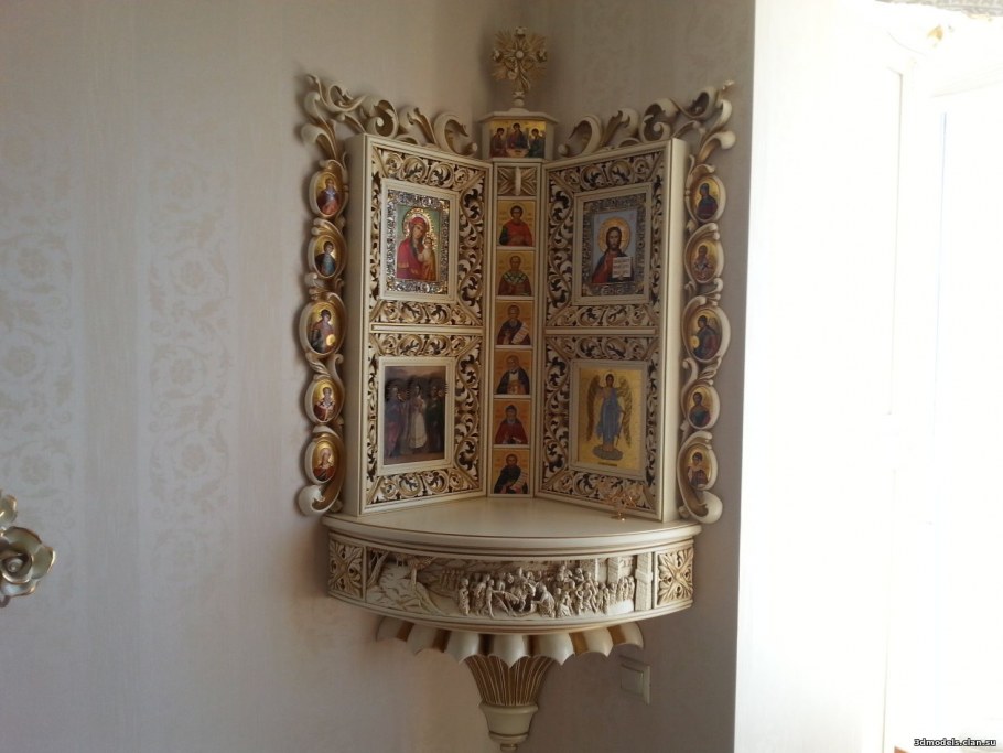 Монтаж иконостаса