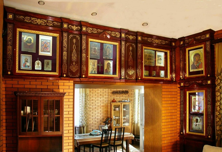 Божница полка для икон