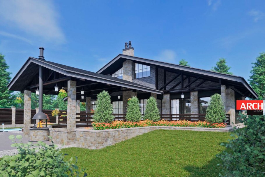 Шале ресторан фасад