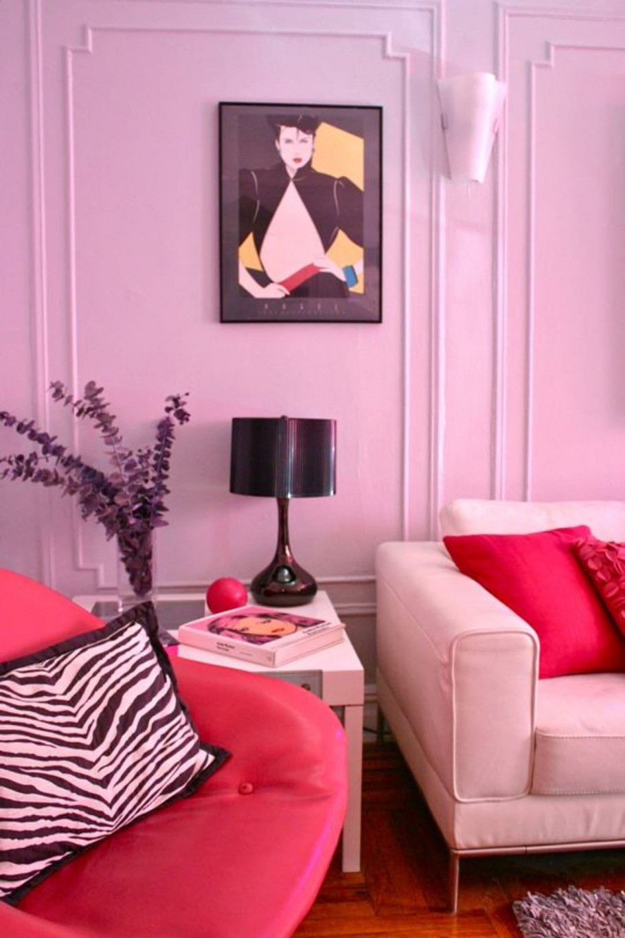 Розовая гостиная