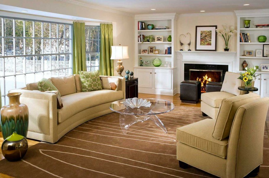 Уютная гостиная