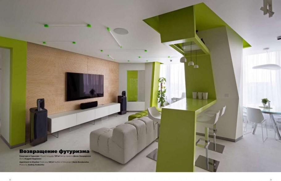 Доминантная композиция в интерьере