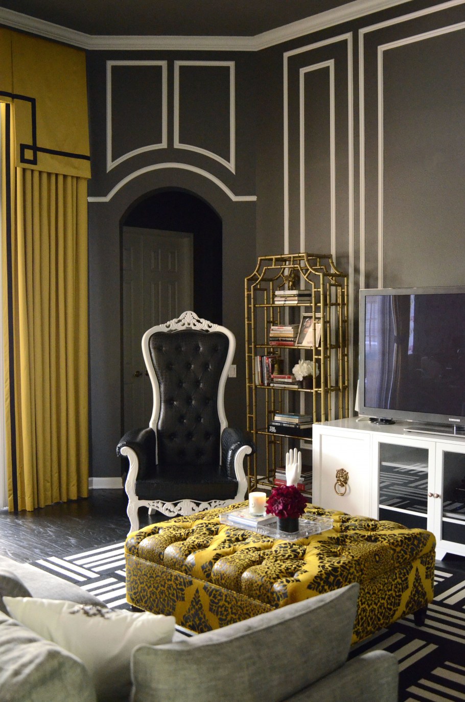 Hollywood Regency стиль