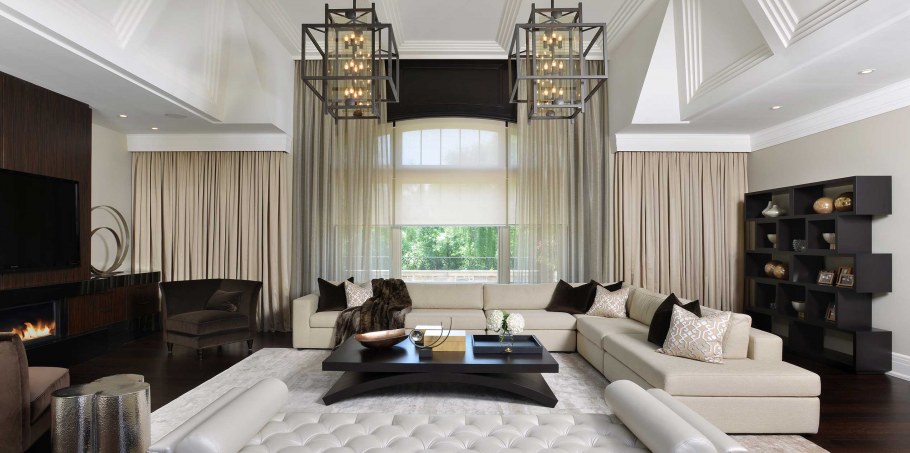 Стиль современный гламур в интерьере