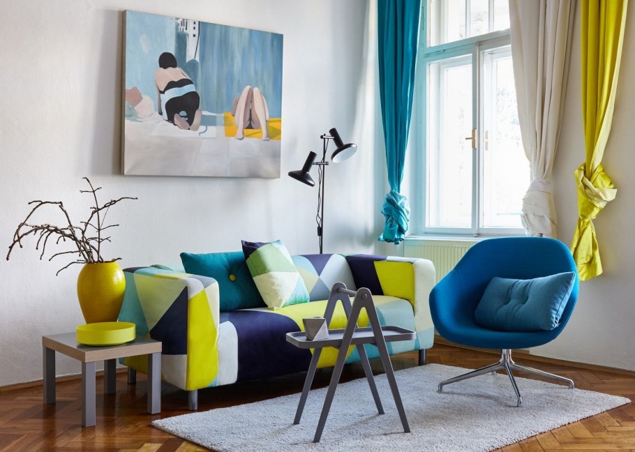 Колорблкинг в интерьере