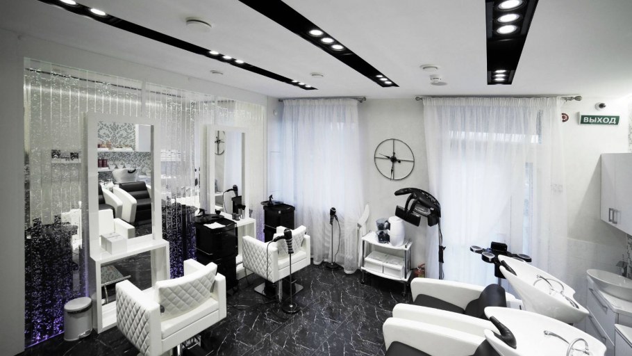 Освещение в салоне красоты
