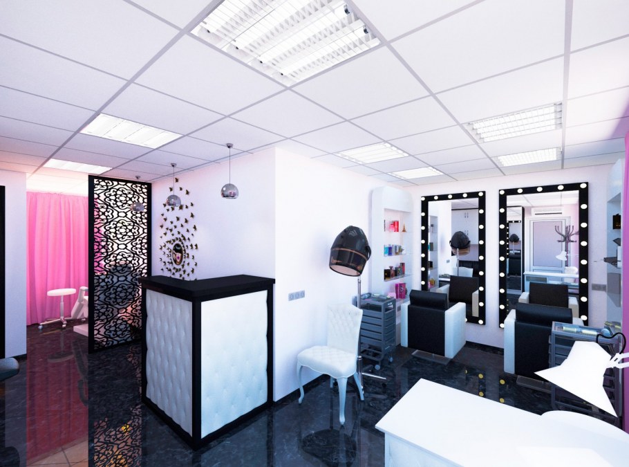 Интерьер студии красоты