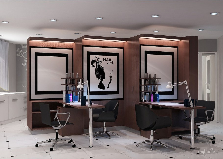 Салон красоты интерьер классика