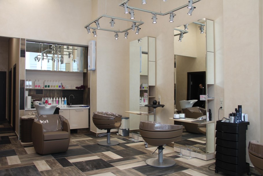 Интерьер рабочего места парикмахера