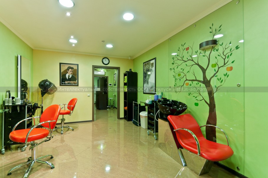 Интерьер парикмахерской