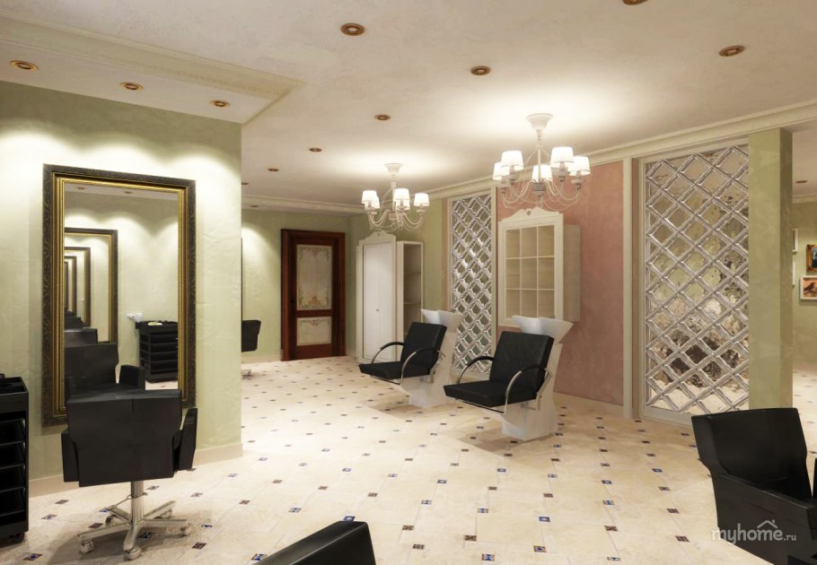 Салон красоты в классическом стиле