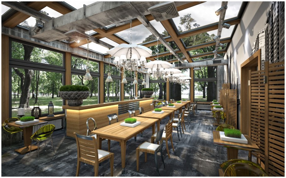 Веранда ресторана