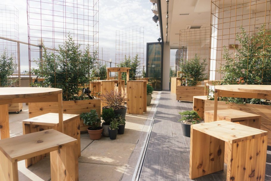 Пивной бар на крыше дизайн