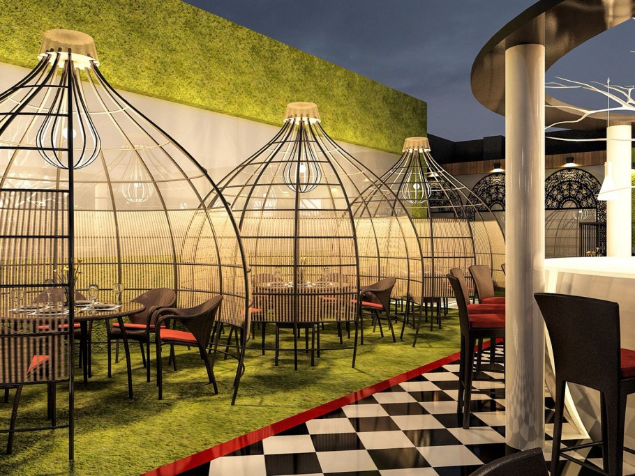 Летнее кафе дизайн