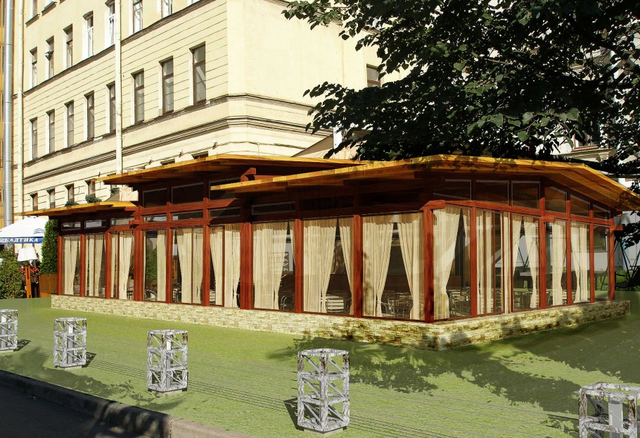 Летние террасы СПБ