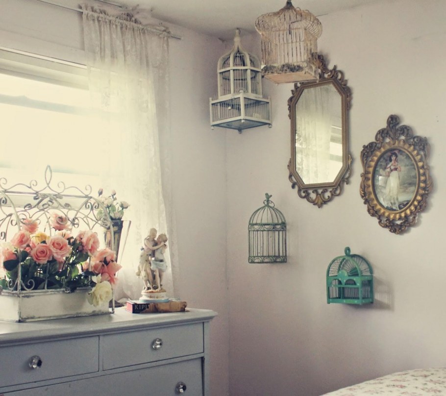 Комната с винтажными аксессуарами