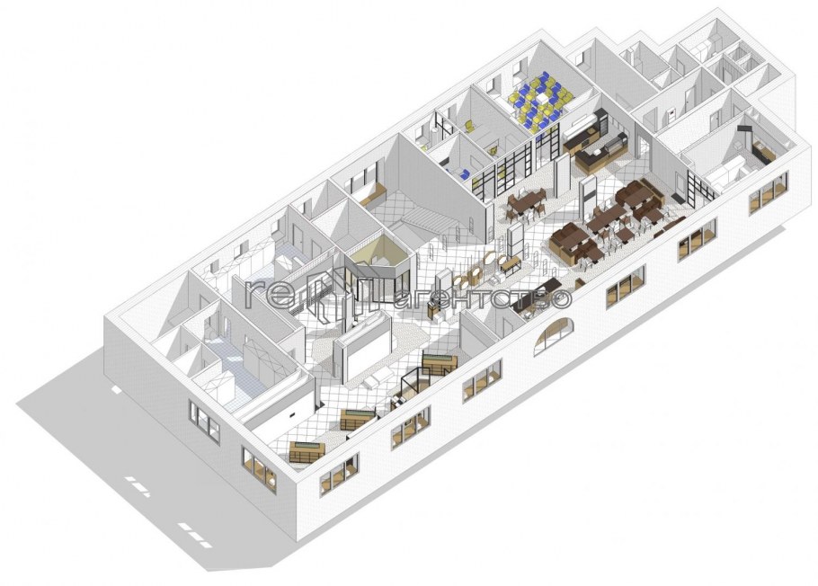 3д проект офиса
