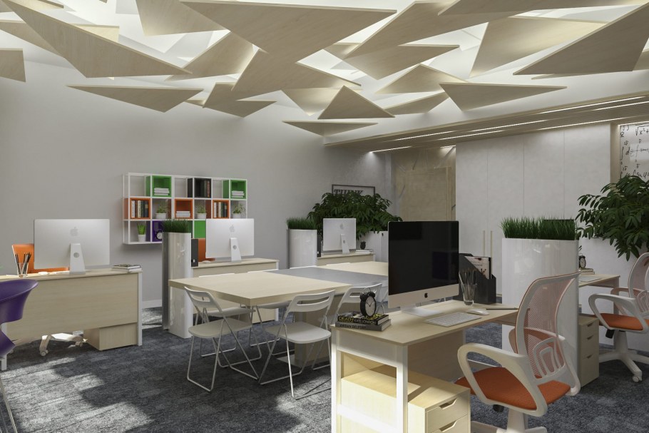 Проект офисов помещений