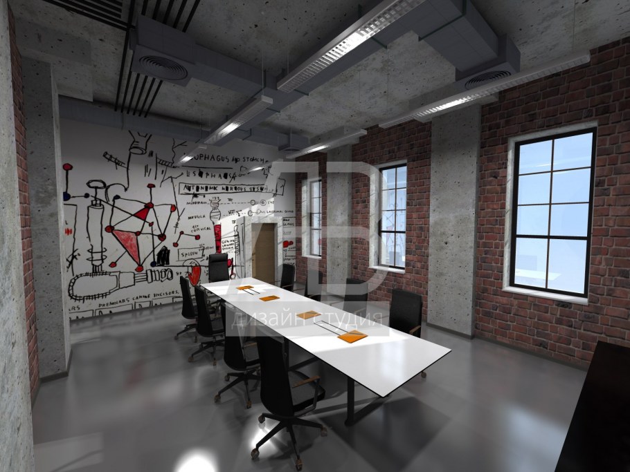 Дизайн проект кабинета по физкультуре