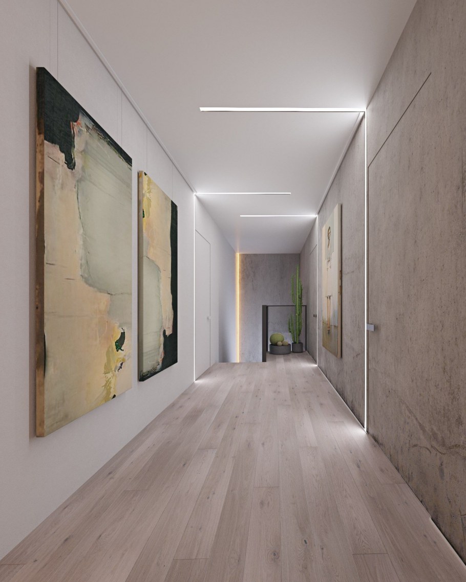 Линейные светильники в интерьере