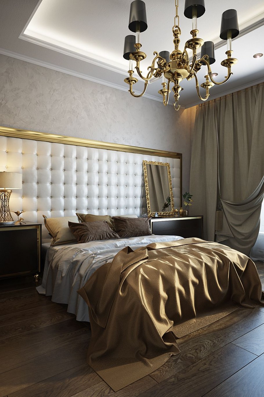 Спальня ар деко