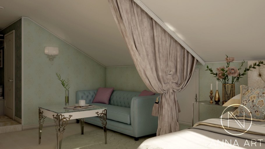 Комната с двумя кроватями