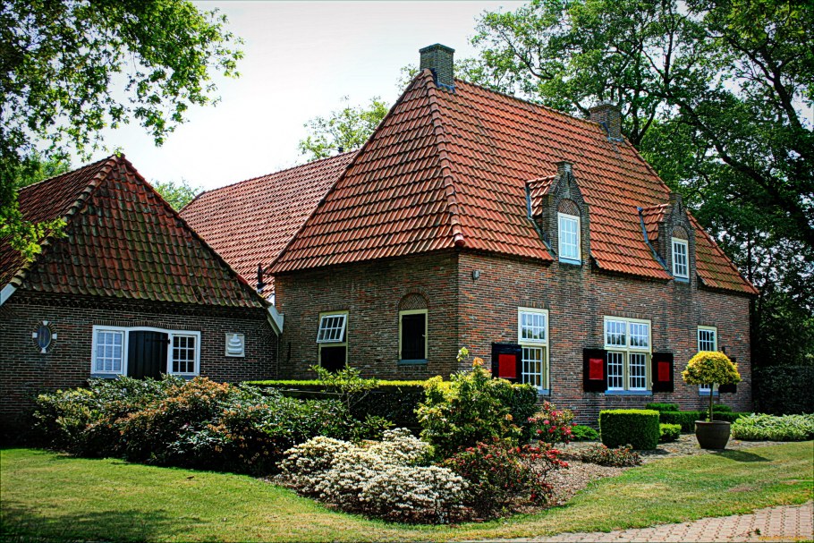 Оверэйсел провинция Голландия зимой