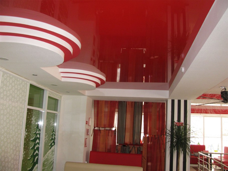 Натяжной потолок небо