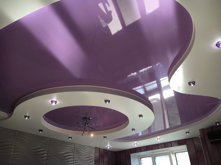 Натяжнойротолок двухуровневый