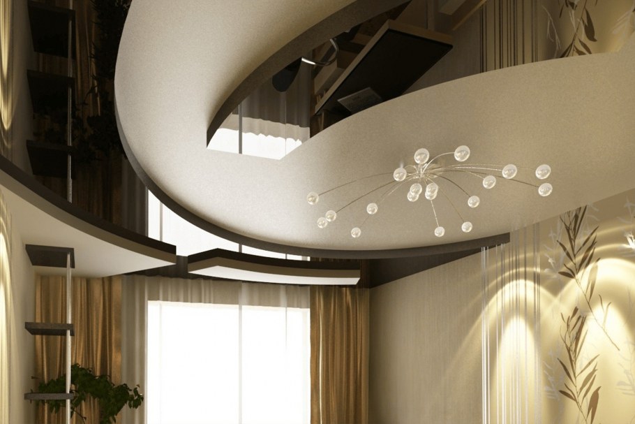 Многоуровневые потолки