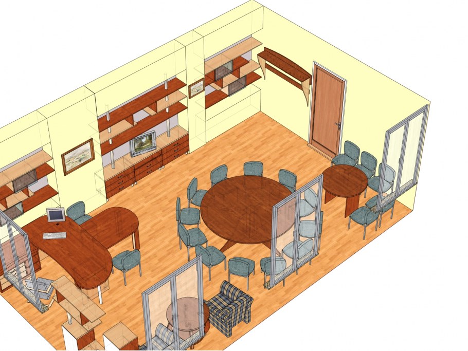 Планировка кабинета руководителя