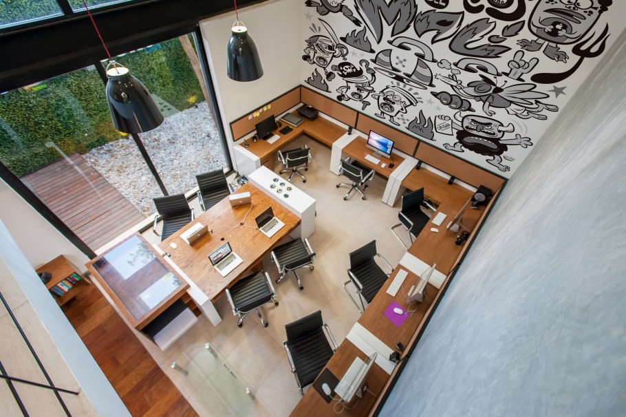 Планировка маленького офиса