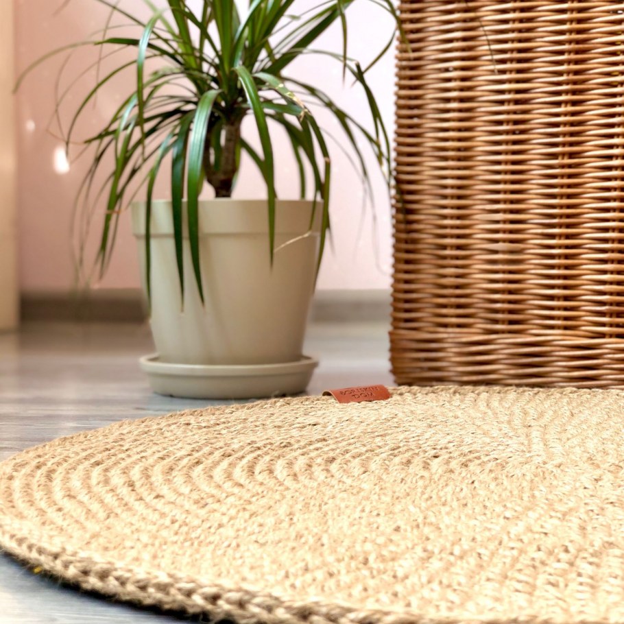 Джутовый коврик Леруа