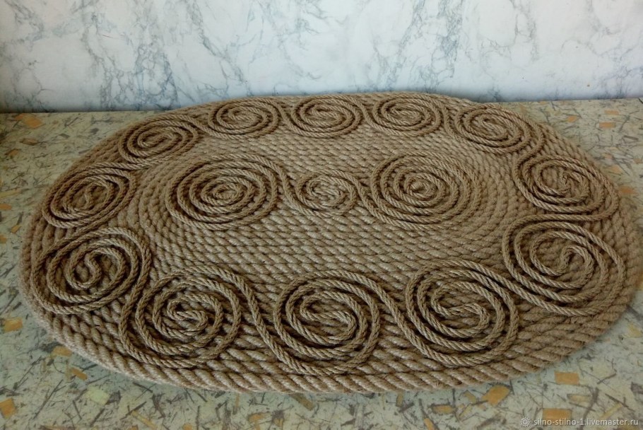 Песочный ковер в интерьере