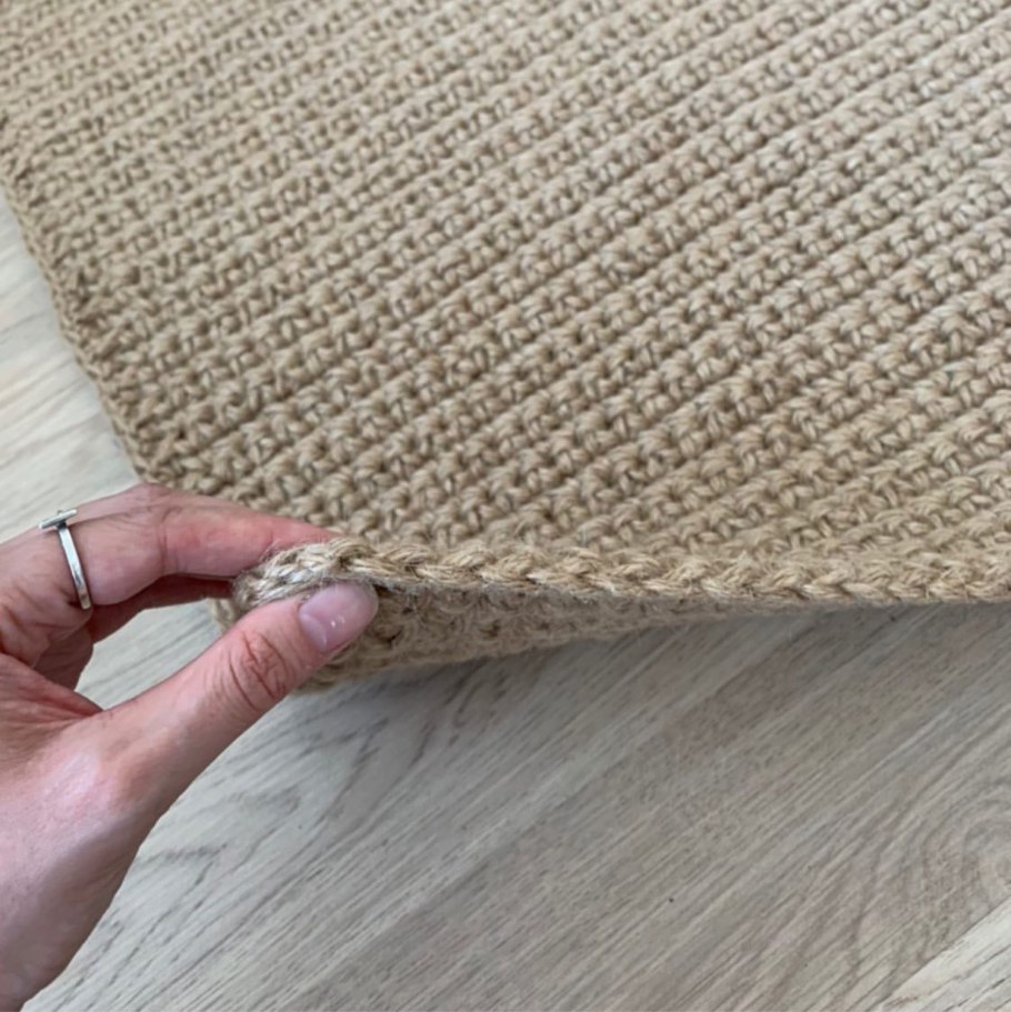 Коврик из каната