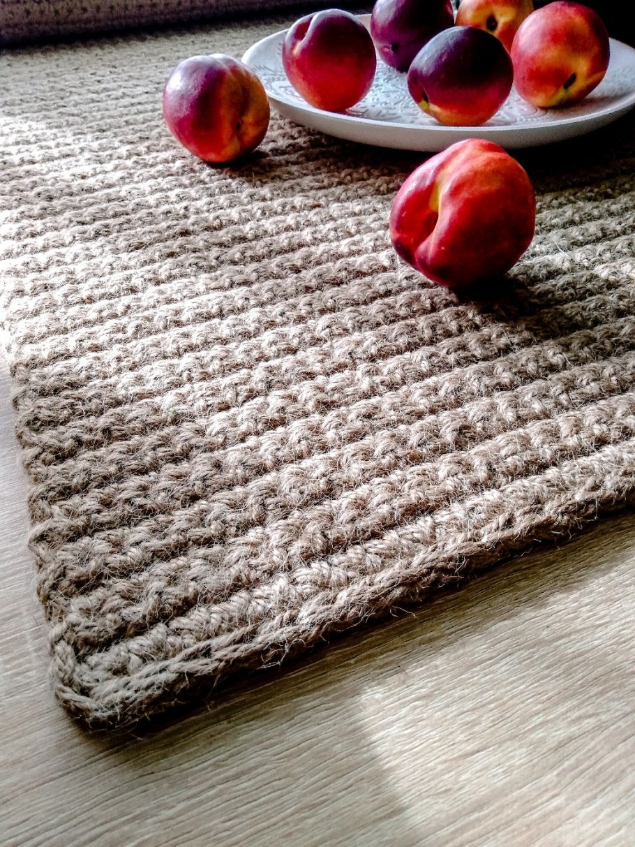 Ковер из Мешковины