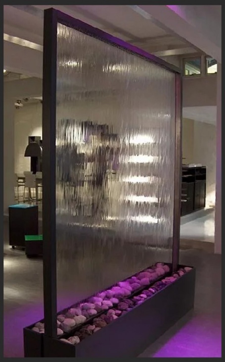 Декоративное стекло с подсветкой