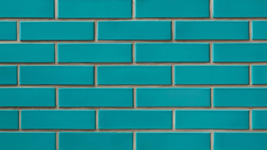 Бирюзовый цвет кирпича