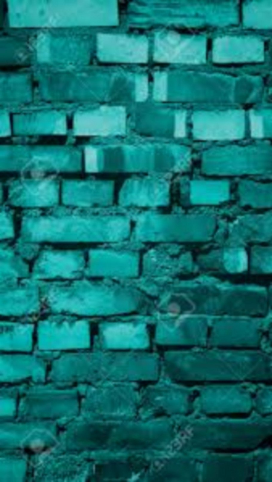 Бирюзовый кирпич