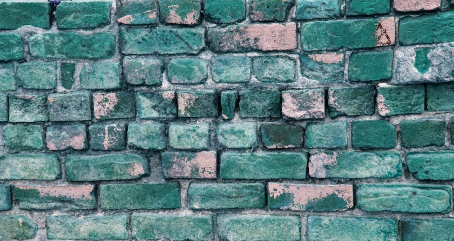 Бирюзовые кирпичики