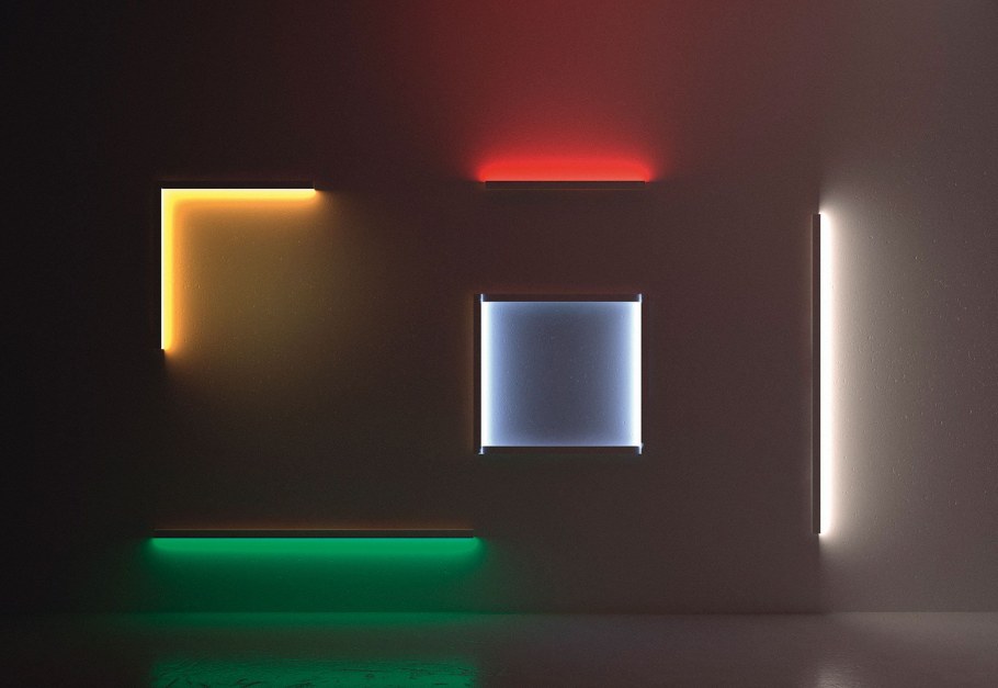 Цветная подсветка настенная