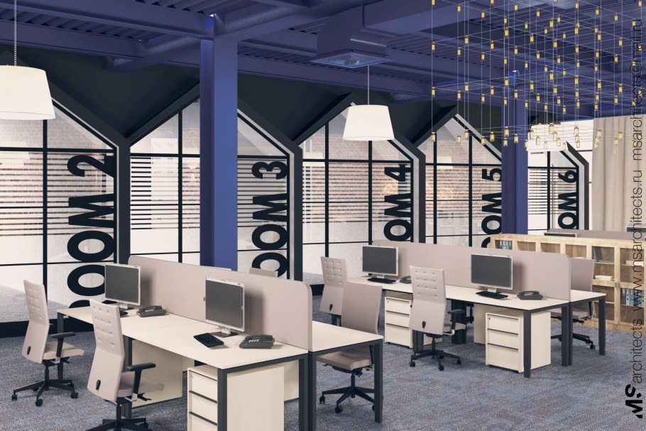 Офис рекламной компании