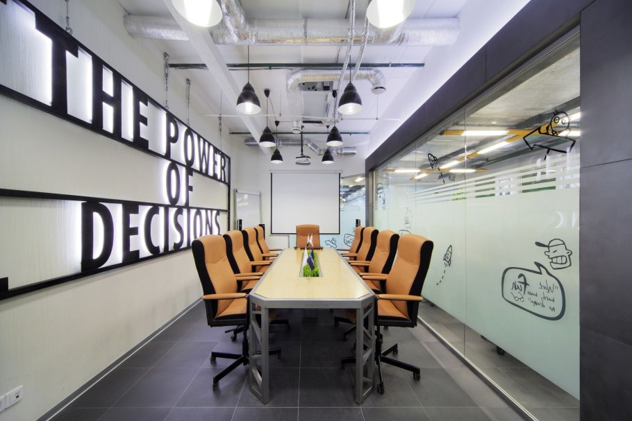 Офис интерьер Сибур