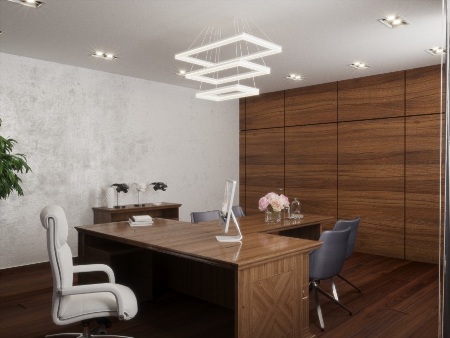 Скандинавский стиль в интерьере ресепшн