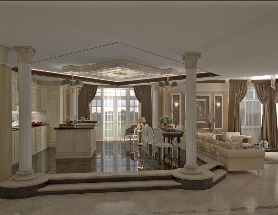 Лестница в интерьере