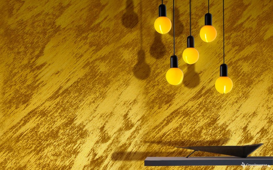 Штукатурка с эффектом бархата